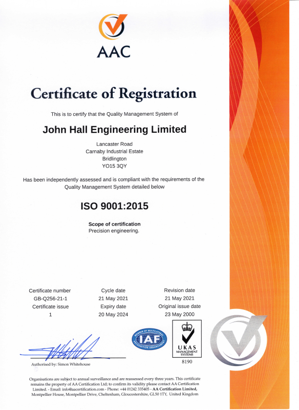 2021 certificate